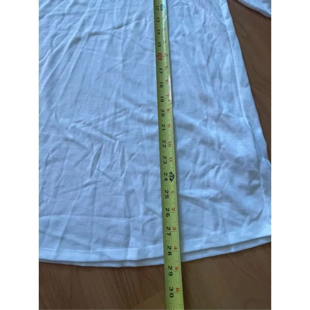Sejour Tie Back White Blouse Women’s Size 0X